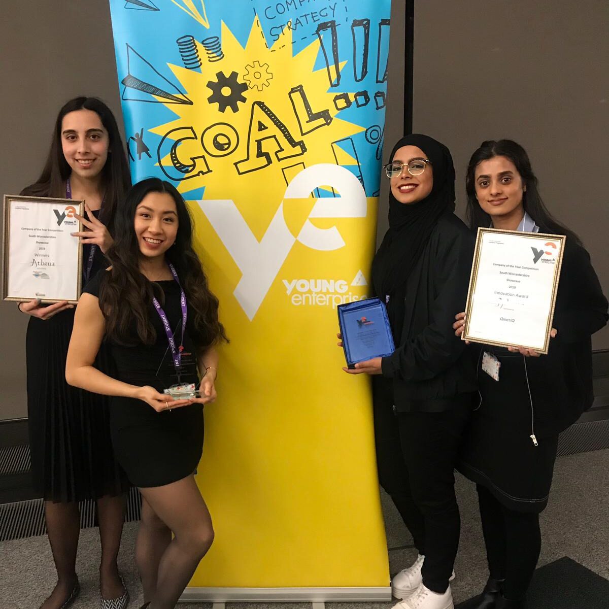 Young Enterprise win innovation prize at Young Enterprise competition